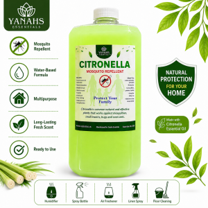 CITRONELLA Mosquito Repellent 1L w/ Antibacterial Solution for Humidifier