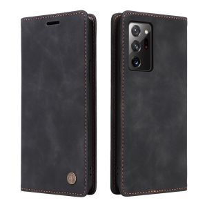 For Samsung Galaxy Note 20 / Note 20 Ultra / Note 10 / Note 10 Plus Phone Case Magnetic Leather Wallet High Quality Card Slot Couples Flip Cover Casing