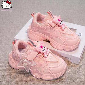 Christmas gifts Halloween Sanrio Spring Autumn New Girls Casual Shoes Kuromi Winter Anime Kids Cartoon Kawaii Soft Soled Breathable Comfort Sports Shoes