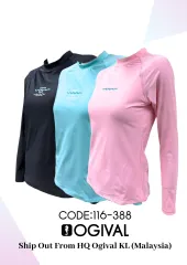 Ogival Muslimah Long Sleeve Surf Shirt