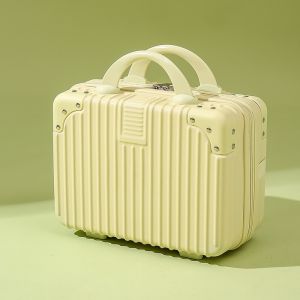 GOTURE 14นิ้วกระเป๋าเดินทางกระเป๋ามือกระเป๋าเครื่องสําอางกล่องแต่งหน้ามินิน่ารักกล่องกันน้ํา