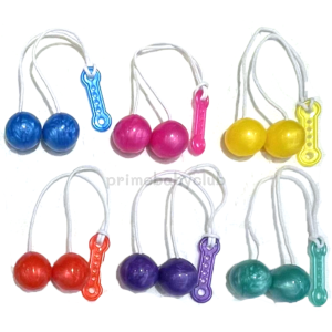 Lato Lato ลาโต้ ลูกบอลไวรัส มี 2 แบบ แบบธรรมดาไม่มีไฟ กับแบบมีไฟLED ของเล่นสำหรับเด็ก คละสี (ไม่สามารถเลือกสีได้)