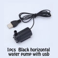 มอเตอร์ไมโคร Pump120L/ชม. DC 5V USB เสียงรบกวนต่ำมอเตอร์ไร้แปรงสำหรับของตกแต่งงานปาร์ตี้ปั๊มน้ำแบบจุ่ม. 