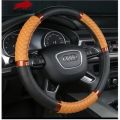 Sarung Setir Mobil bahan kulit Asli. 