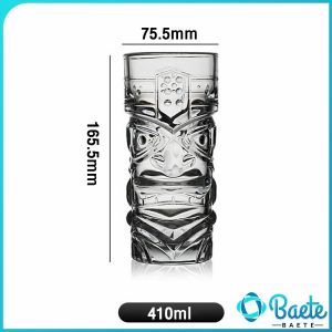 Baete 410ml Wine Glass Creative Juice Cocktail Beer Cup For Restaurant / Bar / Home Cups