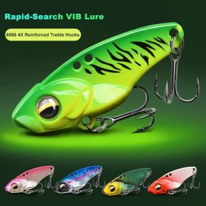 SJJL 5g Mồi câu cá VIB Chìm chậm 3D Mồi câu Vib Blade Chất lượng cao Độ rung cao Mồi rung chìm Dành cho câu cá vược và cá chó