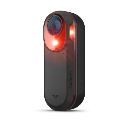 Garmin Varia RCT 715 Radar Camera Tail Light | RCT715 Rear Light Record & Detect Vehicles Approach Behind | IPX7 Waterproof | USB-C Rechargeable