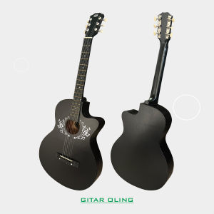 Gitar Akustik Original SS-OP28 Gitar Oling - Gitar Pemula Murah Desain Elegan & Berkualitas