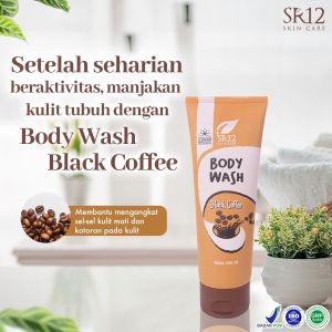 BODYWASH Black Coffee SR12 Sabun Mandi Sabun Cair Herbal 100ml