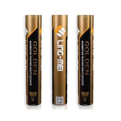 LING MEI GOLDEN BADMINTON SHUTTLECOCK