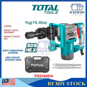 TOTAL TH2130016 1300W Demolition Breaker SDS HEX ( Replacement Model : TH213006 )