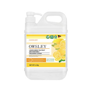 OWSLEY Baking soda lemon strong degreasing dishwashing liquid Fruit Wash Vegetable Wash1.3kg