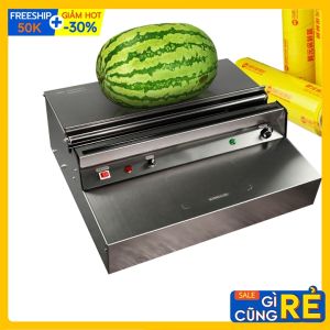 Máy bọc màng thực phẩm - máy bọc màng co hoa quả