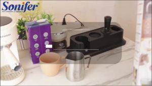 Sonifer Coffee Milk Frother Handheld Milk Foam Maker for Latte Cappuccino Powerful Drink Mixer