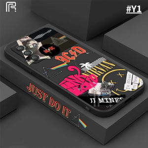 (Lokal Ready) Casing hp Infinix Hot 30i Hot 20S Note 12 G96 Note 12 Pro Hot 12 Play Hot 11 Play Hot 9 Play Hot 10 Play Hot 10S 10T Smart 6 Smart 5 Corak Teks Tanda Keren Fashion Stitching Straight Edge Rubber Soft Case