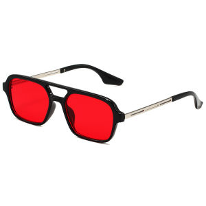 Fashionable and sophisticated versatile color lenses mosaic sunglasses stylish and unique decorative glasses available in stock