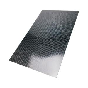 200x400mm Carbon Fiber Sheet 3K Carbon Fiber Laminate Plate Twill Weave Panel Sheet 1/2/3MM Thickness Glossy Finish