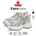 Cani "Free Box" (Size 36 - 41) Yura Sepatu Sneakers Wanita Fashion Korea Training Casual Shoes 9257. 
