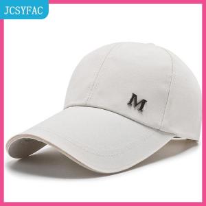 JCSYFAC Người Đàn Ông Phụ Nữ Mũ Bóng Chày Mùa Hè Bông Hat Snapback Hip-Hop Cap Dành Cho Người Lớn Thể Thao Sun Hat Giản Dị Dài vành Kem Chống Nắng Golf Cap