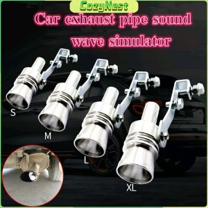 C.N. Exhaust Accessories Universal Turbo Sound Whistle Exhaust Pipe Car exhaust pipe sound wave simulator