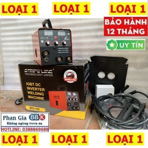 Máy Hàn MIG QUE không khí MINI SANPU LINE 250 - Bảo hành 12 tháng Tặng cuộn dây hàn MIG