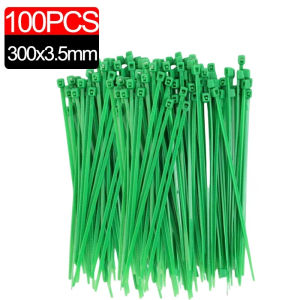 300Pcs Reusable Garden Fixed Ties Plant Support Shrubs Fastener Tree Locking Nylon Adjustable Plastic Ties Tools Gardening Ties