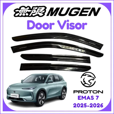 PROTON EMAS 7 2025-2026 EV PHEV MUGEN DOOR VISOR AIR PRESS WINDOW VISOR (4PCS/SET)