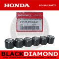JOEY - ORIGINAL HONDA CLICK 125i (V1, V2 & V3) | FLYBALL/ROLLER SET, WEIGHT (6PCS/PACK) | PART NUMBER: 22123-KWN-640. 