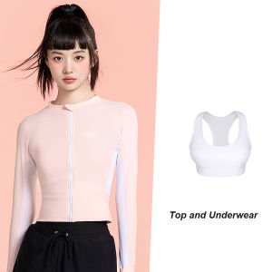 SAILBEE Womens Long Sleeved Swimsuit Diving Suit UV Sun Conservative Thin Surfer Suit Quick Dry Hot Spring Snorkeling Swimsuit N215