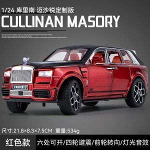 2026 1:24 Cullinan Mansory Off Road SUV Alloy Metal Diecast Model Car Home Decoration & Computer Desktop Holiday Ornament