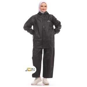 JAS HUJAN RAINCOAT TERBAIK PRIA WANITA TEBAL KUAT LENTUR TAHAN LAMA ANTI REMBES BY AKULA