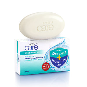 Avon Care Beauty Bar Soap 120G Avon Care Antibacterial Moisturizing and Antibacterial Citronella and Lavender Soap Bar 120 G - WomenPH Shop