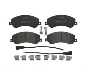 FORD TRANSIT 2.2 (2011 - 2014) FRONT (DEAPN) & REAR (BELAKANG) BREMBO BRAKE PAD 100% ORIGINAL AUTHENTIC PRODUCT (PRICE FOR 4 PCS)