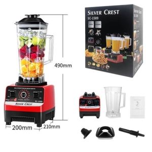2L Commercial Grade Heavy Duty Blender High Speed Multifunctional Grinder Juicer for Restaurant Smoothie Shop Home Kitchen
