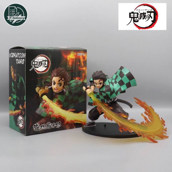 Demon Slayer Figure - Tanjiro Kamado/ 鬼灭之刃系列 火之神神乐炭治郎手办 动漫周边模型 摆件/礼物收藏 ...