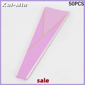 Kui-Min 50pcs Single Rose Sleeves Flower Wrapping Bag Bouquet Packaging Bags Clear Cellophane Floral Wrappers For Valentines Day