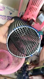 ลอบดักกบดักปูเข้าได้ทั้ง 2 ทางแข็งแรงทนทานตาข่ายถี่ตาสี่เหลี่ยม