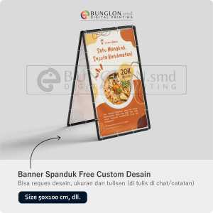 PRINT CETAK SPANDUK BANNER BAKSO BISA CUSTOM
