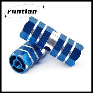 runtian 2pcs nhôm M TB Xe Đạp Xe Đạp Một xle pedal chống trượt phía trước phía sau một xle chân PEGs xe đạp socle footrest đạp Phụ Kiện Xe Đạp