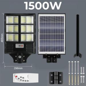 Đèn đường năng lượng mặt trời Đèn sân năng lượng mặt trời ngoài trời không thấm nước với cảm biến chuyển động
