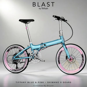 🩵 Folding Bike Fnhon Blast 22” • 𝗠𝗥𝗧/𝗕𝘂𝘀-𝗙𝗿𝗶𝗲𝗻𝗱𝗹𝘆 Shimano 9s 𝗙𝗿𝗲𝗲𝗯𝗶𝗲𝘀 Litepro 𝗟𝗶𝗴𝗵𝘁𝘄𝗲𝗶𝗴𝗵𝘁 Tiffany Blue INNOVA Tyres Java Neo Takachia Foldie 10kg
