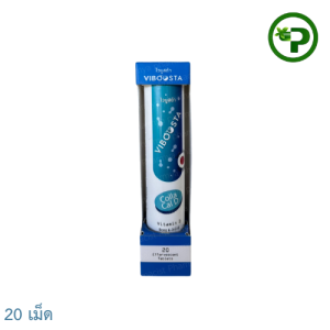 Viboosta (ไวบูสต้า) Colla Cal D : คอลลาเจน แคลเซี่ยม 1 หลอด 20 เม็ด