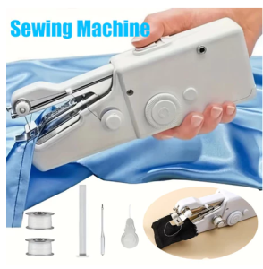 Portable Electric Handheld Sewing Machine Mini Mesin Jahit Cordless Hand Held Benang Jahit Tangan Bateri 手持缝纫机