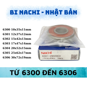 Vòng bi NACHI 6300 6301 6302 6303 6304 6305 6306