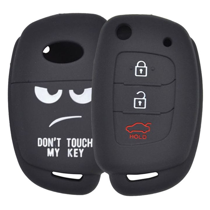 For Hyundai Creta I20 Tucson Elantra Santa fe Silicone Remote Key Case Fob Shell Cover Skin Jacket Sleeve 2016 2017 2018 2019