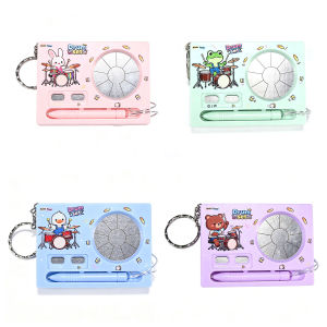 3 Trong 1 Phim Hoạt Hình Đồ chơi âm nhạc Keychain đàn phím điện tử Bộ trống Ghi Phát Lại trẻ em tiện lợi Ba Lô Mặt Dây Chuyền ABS Creativemusic Đồ Chơi Cho Trẻ Em
