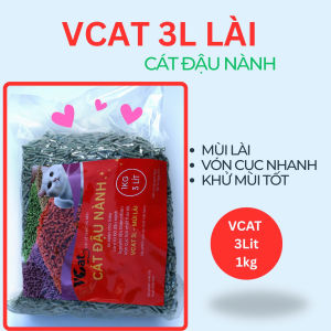 (Kho HCM) - Cát đậu nành Cát vệ sinh cho mèo chiết xuất từ đậu nành an toàn cho mèo xuất xứ VN