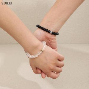 【Flash Sale】COD 2Pcs Luminous Couple Bracelet Crown Couple Charm Handmade Adjustable Bead String Matching Friend Bracelet Love Jewelry Gifts
