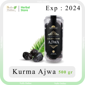 KURMA AJWA | Golden Tamr Ajwa 500gr | Oleh-Oleh Haji Dan Umroh