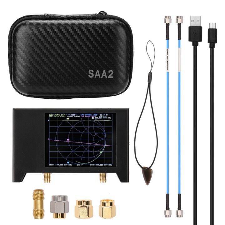 NanoVNA V2 2.8 Inch TFT Touch Screen 3G Vector Network Analyzer SAA2 ...